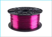 Filament PM tiskový materiál PETG transparentní fialová 1,75mm - 3D filament transparent violet