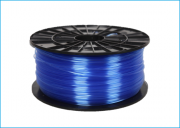 Filament PM tiskový materiál PETG transparentní modrá 1,75mm - 3D filament transparent blue