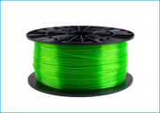 Filament PM tiskový materiál PETG transparentní zelená 1,75mm - 3D filament transparent green