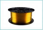 Filament PM tiskový materiál PETG transparentní žlutá 1,75mm - 3D filament transparent yellow