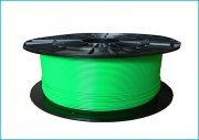Filament PM tiskový materiál PLA fluorescenční zelená 1,75mm - 3D filament fluorescent green