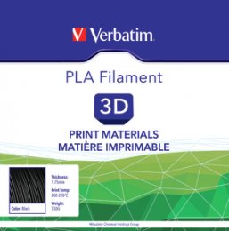 Verbatim tisková struna 750g PLA černá 1,75mm - 3D filament black (2)